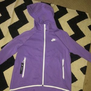 lavender zip hoodie